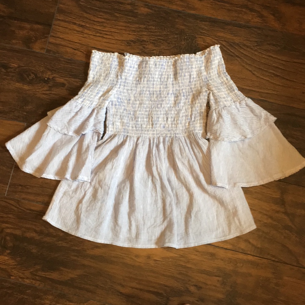 Flared Sleeve Shirt